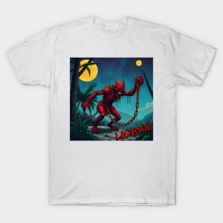 LAGAHOO / LOUP GAROU – FULL COLOUR – FETERS AND LIMERS – CARIBBEAN FOLKLORE EVENT DJ GEAR T-Shirt